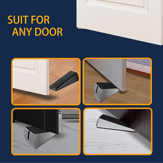 Strongest Door Stopper for Bottom of Door, Heavy Duty Door Stop Wedge Made of - Image 2