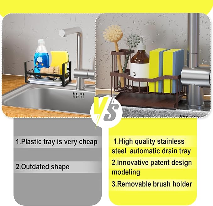 Maifan Sink Caddy Sponge Holder - Image 4