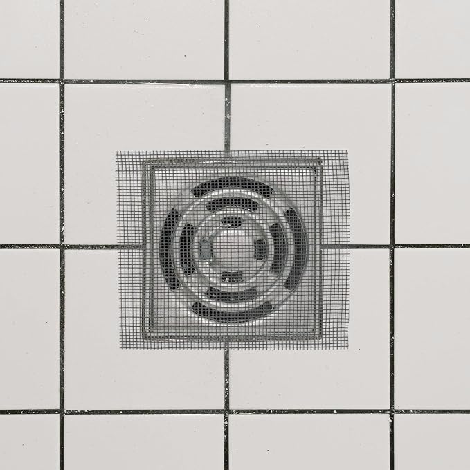 4.7 Inch x 33 FT Disposable Shower Drain Screen Self-Adhesive Stickers - Image 6
