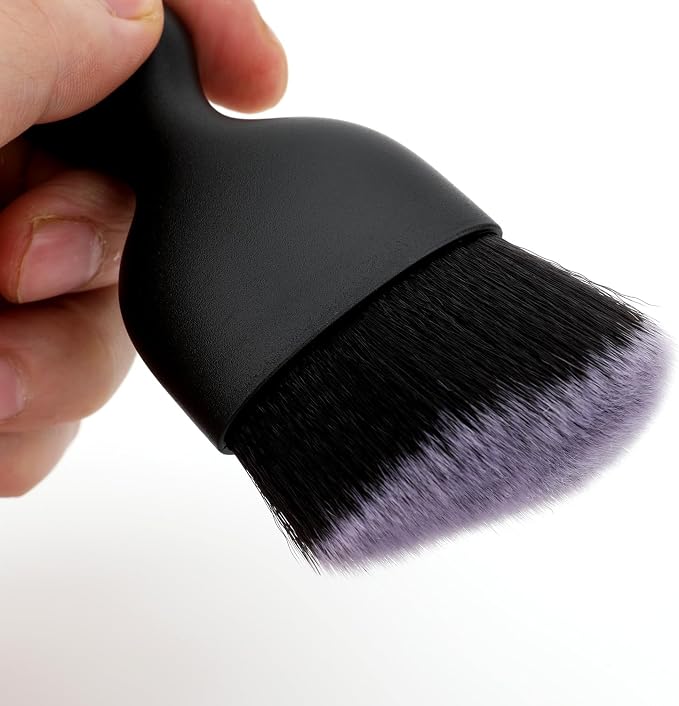 Car Detailing Brush, Soft Bristle Cleaning Brush, Scratch-Free Auto Duster Tool - Image 2