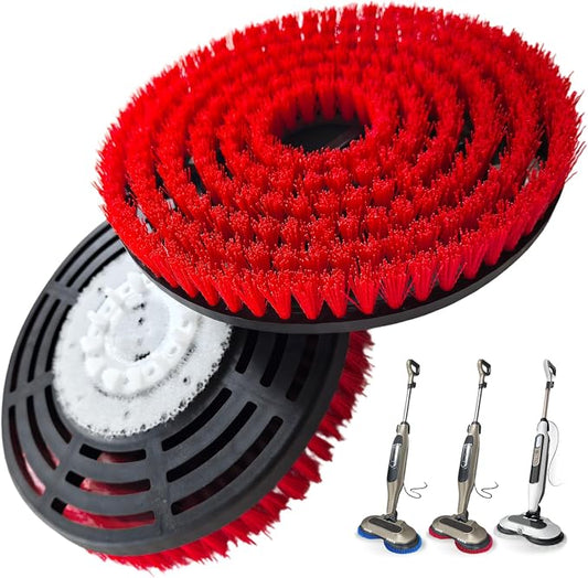 Steam Mop Pads Replacement Brush Head by HXZIYI