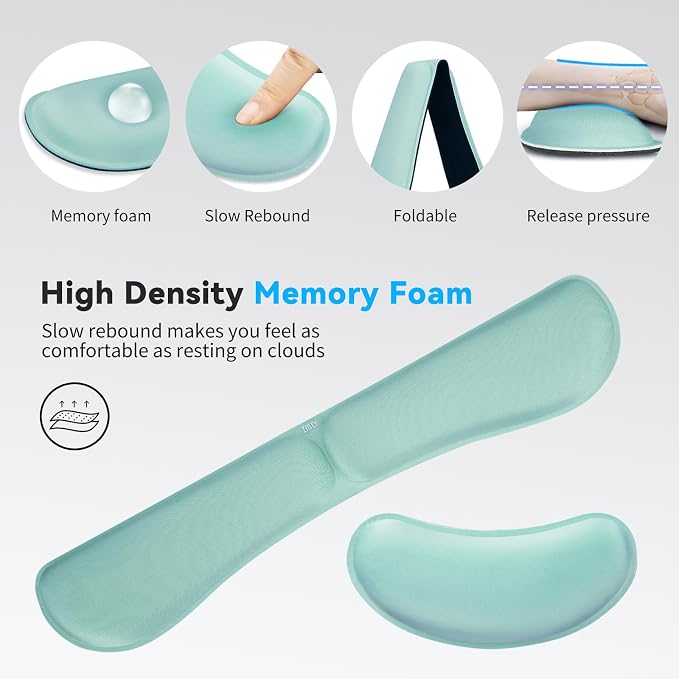 ZIBLY Wrist Rest Keyboard and Mouse Set - Image 4