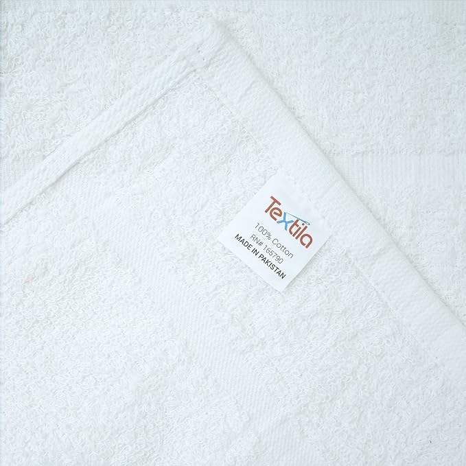 Basic Hand Towels 16x26 Inches – Bulk Pack of 24 – White Color – Soft and - Image 9