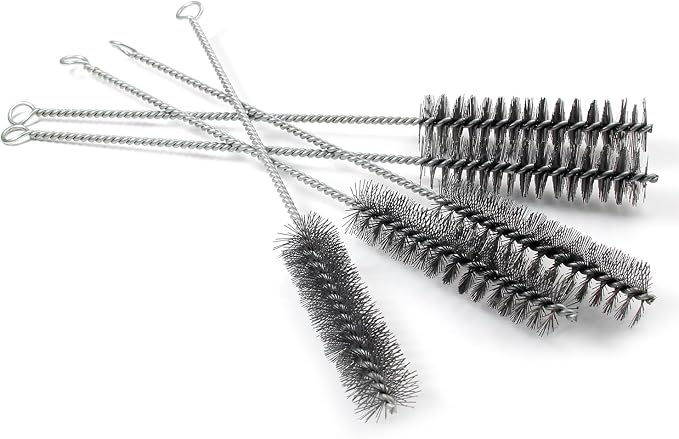 Utoolmart Wire Tube Brushes, Stainless Steel Bottle Bristle Cleaning Spiral - Image 5
