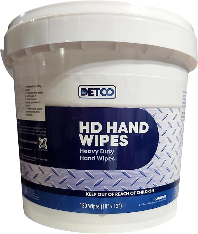 HD Hand & Tool Wipes – Heavy Duty Dual Purpose Cloths by Chem-Girl