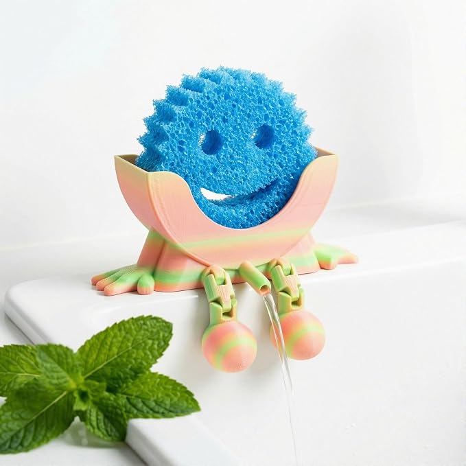 Creative Hanging Sponge Holder - Image 2