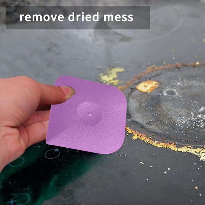 Herda Pan Scraper Pot Scraper Plastic Kitchen Scraper Tool, Cast Iron - Image 3