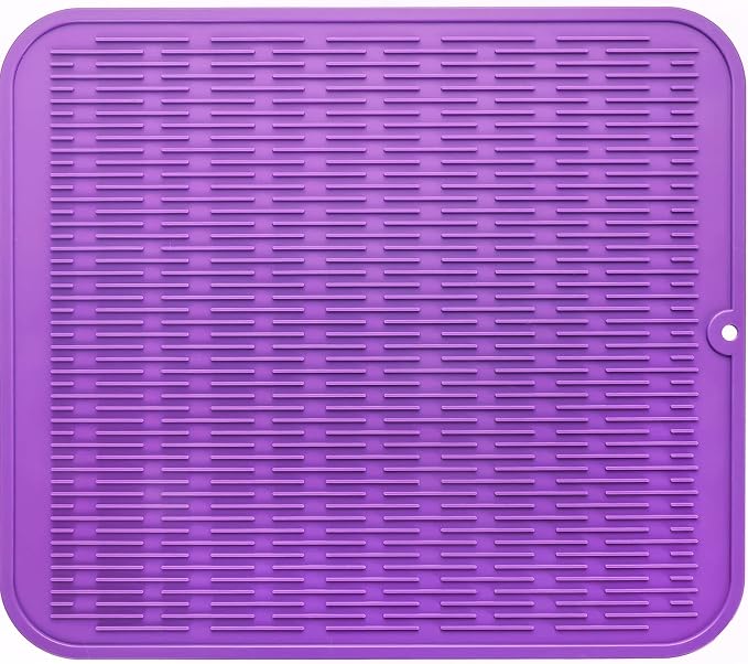 Silicone Dish Drying Mat for Multiple Usage, Easy clean, Eco-friendly, by MicoYang