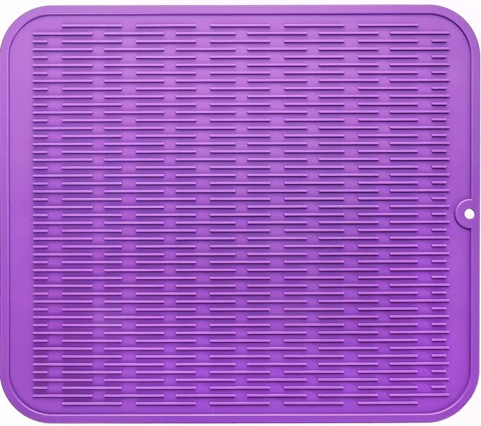 Silicone Dish Drying Mat for Multiple Usage, Easy clean, Eco-friendly, by MicoYang