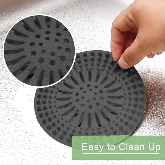 Gotega Bathroom Sink Drain Strainers, Hair Catcher Shower Drain Covers Protector - Image 7