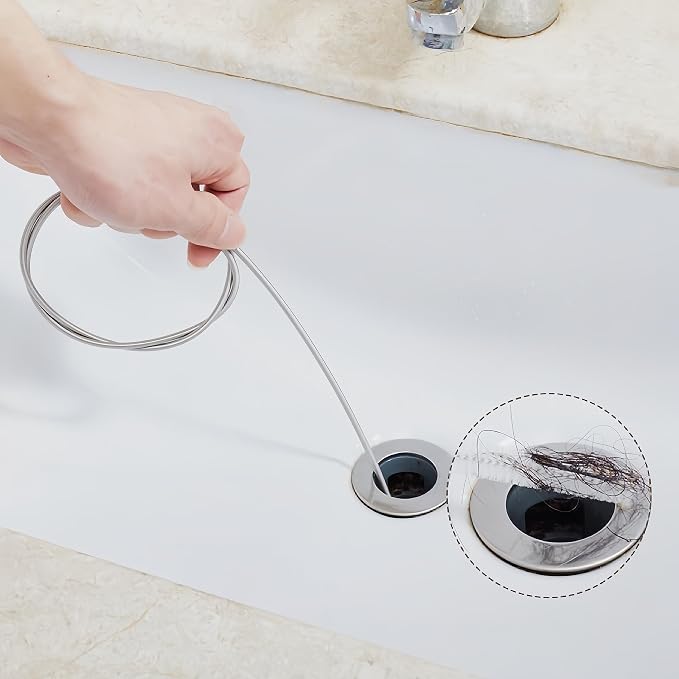 Flexible Drain Brush Straw Cleaner Set, Nylon Cleaner Double Ended Elastic Hose - Image 4