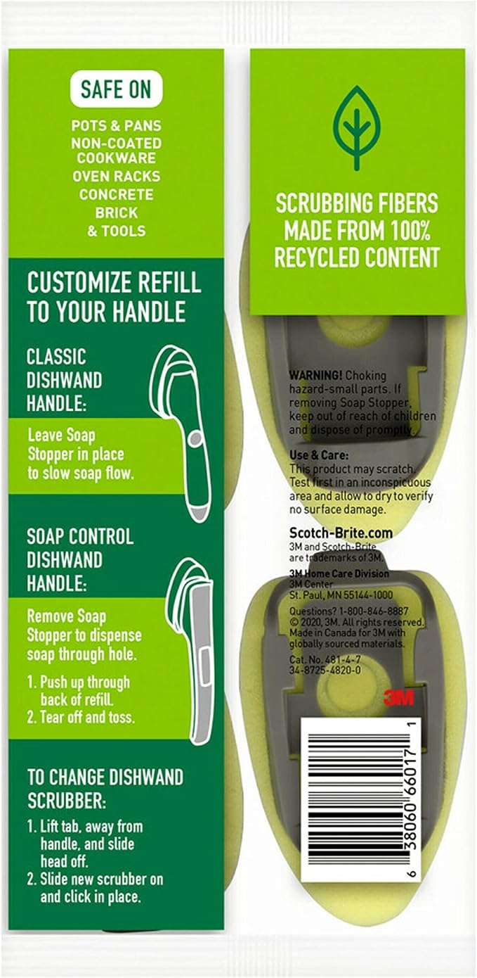 Scotch-Brite Heavy Duty Dishwand Refill - Image 3