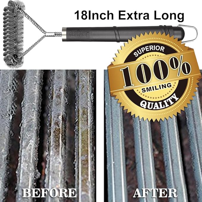GRILLART Grill Brush Combined BBQ Brush - Image 7
