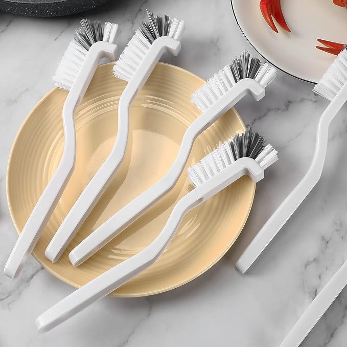 Rtteri 48 Pcs Kitchen Scrub Brush Bulk Plastic Sink Bathroom Cleaning Edge - Image 7