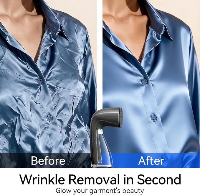 HiLIFE Steamer for Clothes, 1100W Clothes Steamer, Fast Wrinkle Removal - Image 4