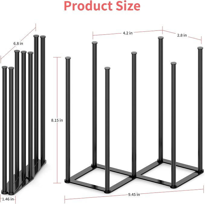 Collapsible Bottle Drying Rack, Baby Bottle Drying Rack, Foldable Cup Draining - Image 2