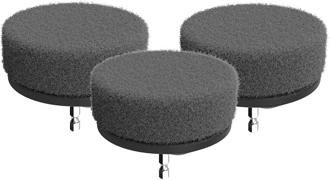 Dirt Devil Scour Pad Cleaning Set, 3 Piece, 3.5" Pads, by DirtDevil