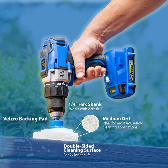 RotoScrub 7 Pack Multi-Purpose Drill Brush Kit - Image 9