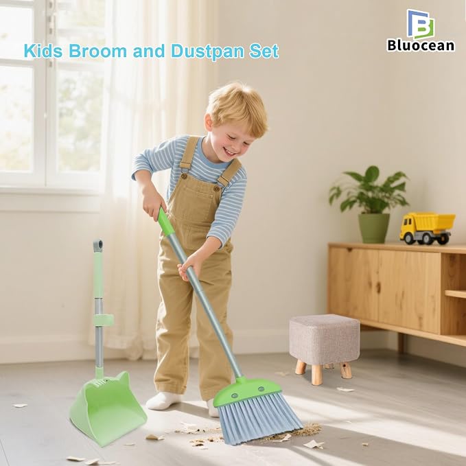 28'' Kids Mini Broom and Dustpan Set - Image 7