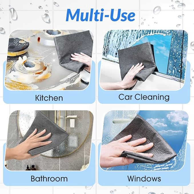 Multifunctional Magic Cloth, Reusable Thickened Magical Cleaning Cloth - Image 6