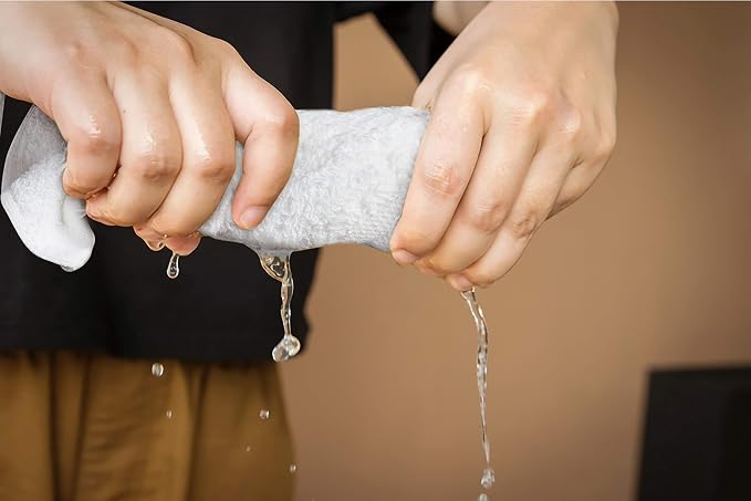 Softolle 100% Cotton Washcloths 24 Pack Soft, Highly Absorbent Washcloth - Image 5