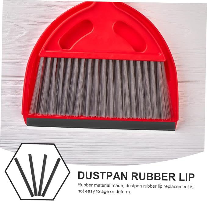 GALPADA 20pcs Edge Dust Pan Inlet Pressing Strips Rubber Dustpan Lip - Image 9