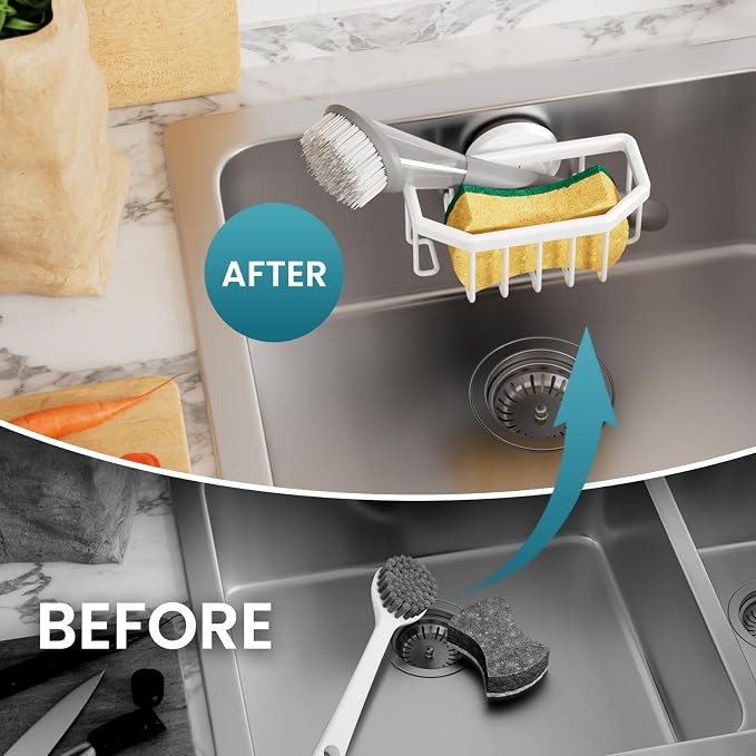 TAILI Sponge Holder for Kitchen Sink - Image 6