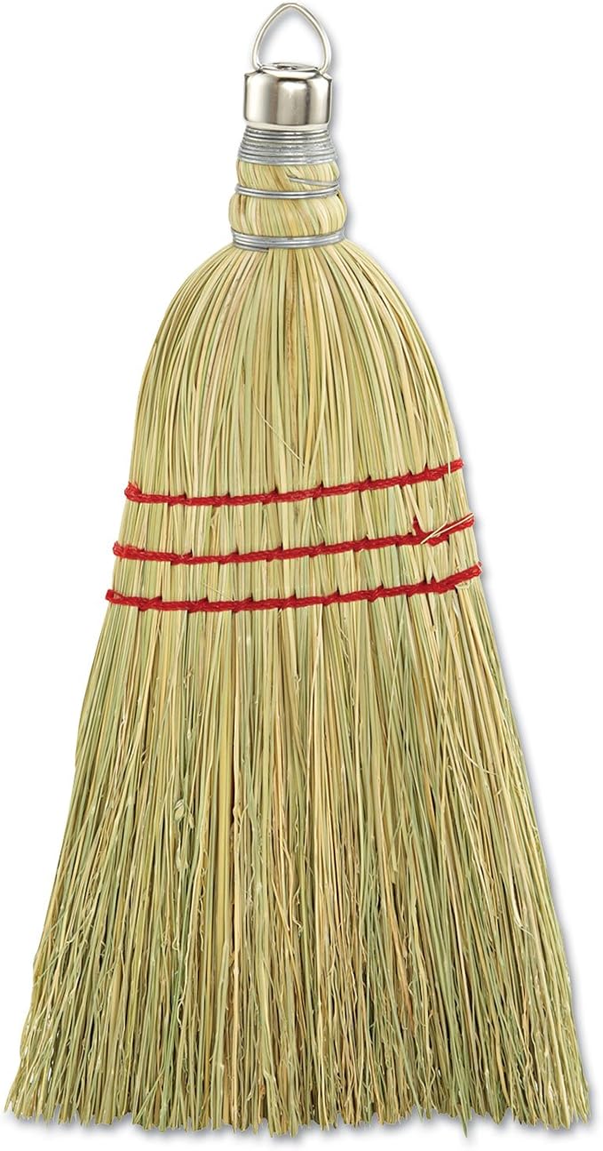 Whisk Broom in Yellow by Unknown