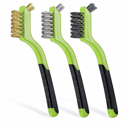 Wire Brush Set 3Pcs by Lavaxon-TheCleaningCompanion