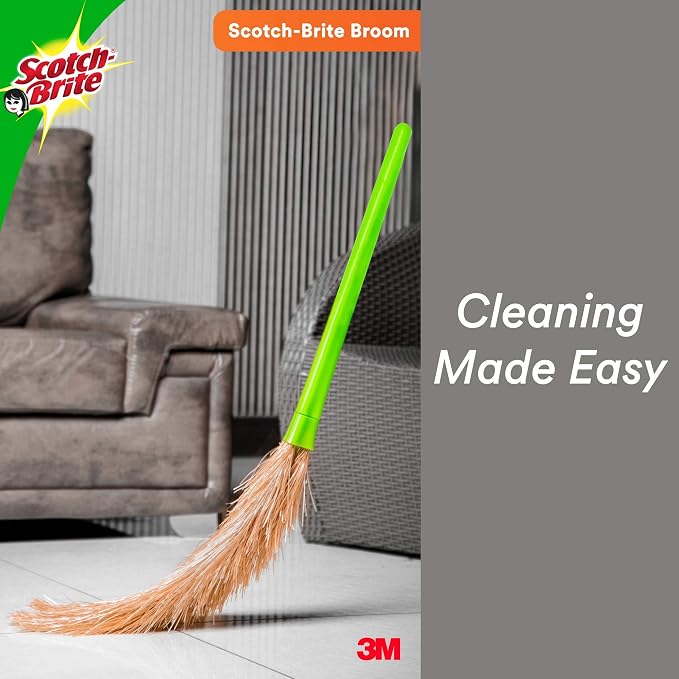 Scotch-Brite No-Dust Fiber Broom - Image 7