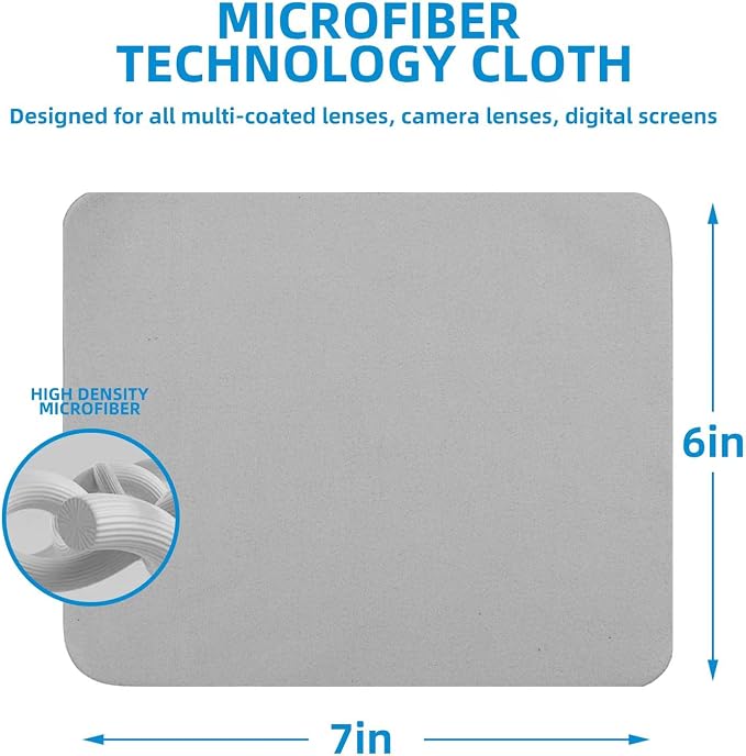 15 Pcs Glasses Cleaning Cloth Cleaner Wipes - Image 2