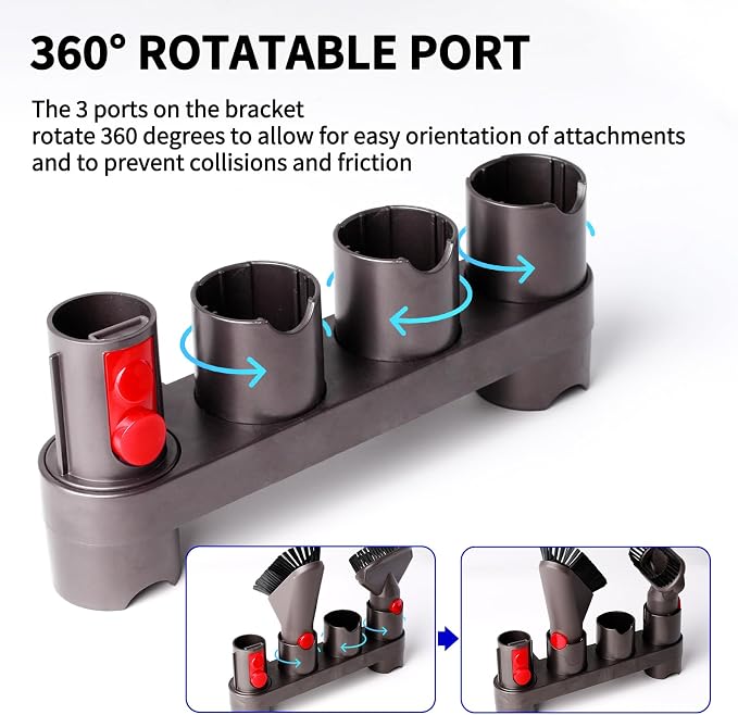 Premium Accessory Holders for Dyson Vacuum Cleaners - Image 4