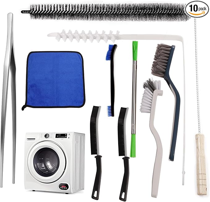 10PCS Dryer Vent Cleaner Kit, Flexible Brush by TAMHOO