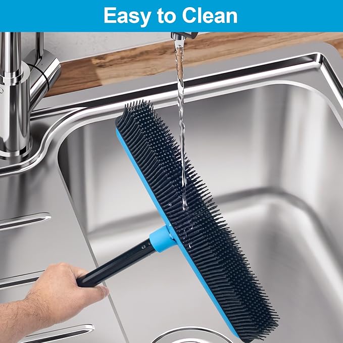 KeFanta Rubber Broom Carpet Rake - Image 8