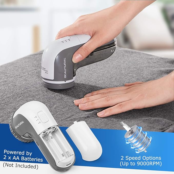 BEAUTURAL Fabric Shaver and Lint Remover, Sweater Defuzzer - Image 5