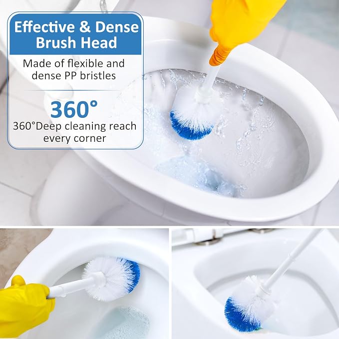 Tioncy 6 Pack 14.96 Inches Toilet Brush - Image 3