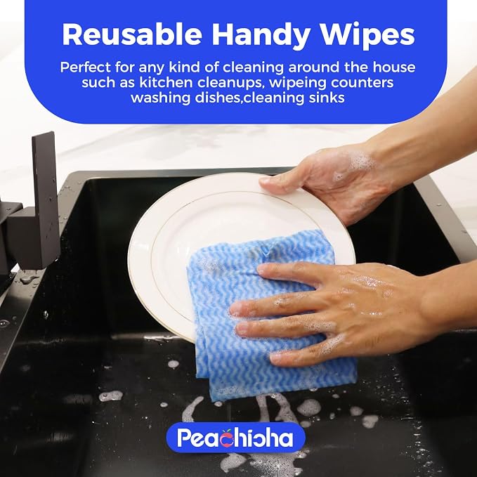 Reusable Cleaning Towels Handi Wipes Reusable Cloths Disposabel Dish Cloths - Image 2