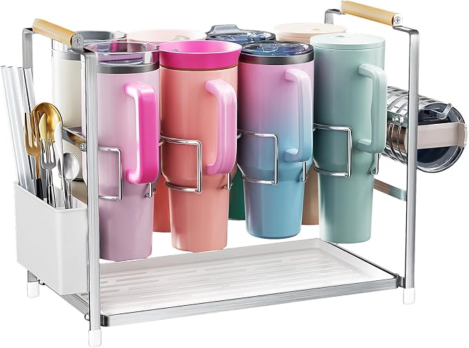Housolution Water Bottle Organizer Drying Rack by Housolution