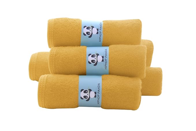 HIPHOP PANDA Baby Washcloths, Rayon Made from Bamboo - Image 2