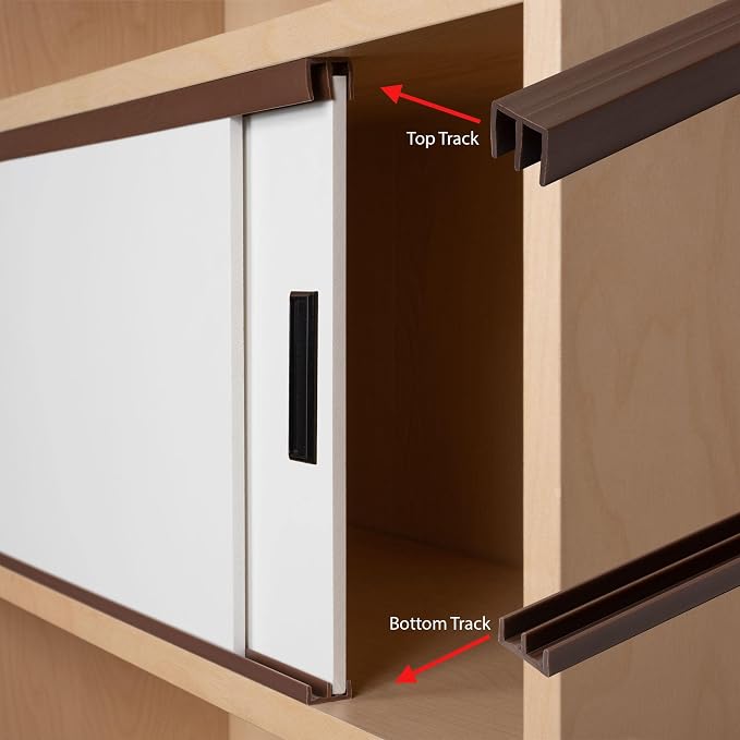 1/4" Panel Sliding Door Track - Image 4