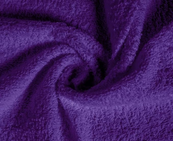 Softolle 100% Cotton Ring Spun Wash Cloths – Bulk Pack of Washcloths – 12x12 - Image 3