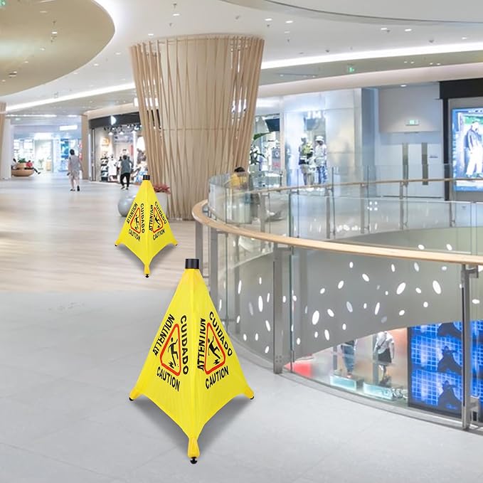 6 Pcs 20 inch Pop up Wet Floor Sign - Image 6