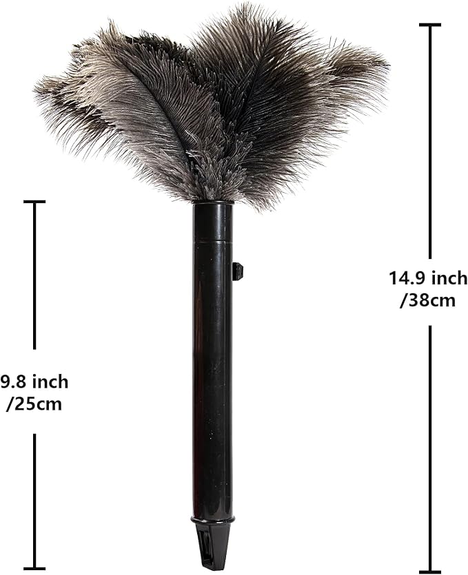 Retractable Ostrich Feather Duster - Image 2