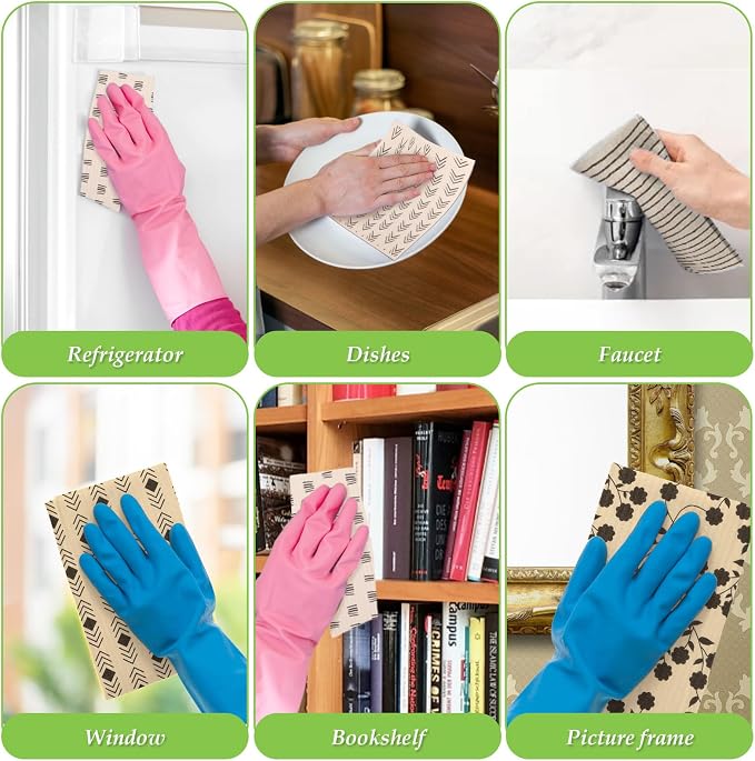Lucomb 10 Pack Swedish Dishcloths - Image 7
