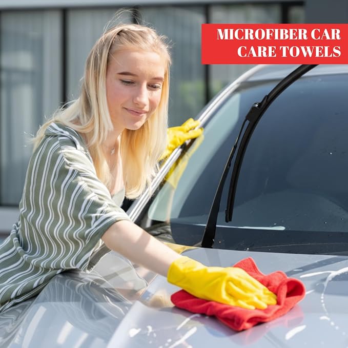 Nuenen 60 Pcs Microfiber Cleaning Cloths - Image 5