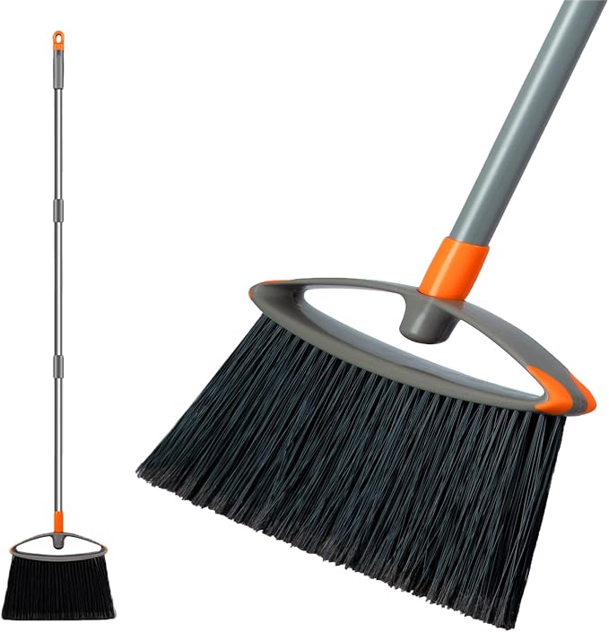 Professional-Grade Heavy-Duty Broom, a Versatile Cleaning Tool by Unknown