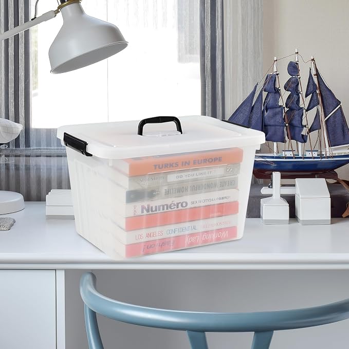 Asking 18 L Clear Plastic Storage Box - Image 4