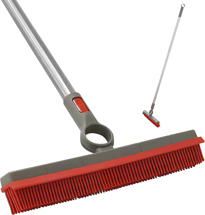 Premium Rubber Floor Brush by FAYINA
