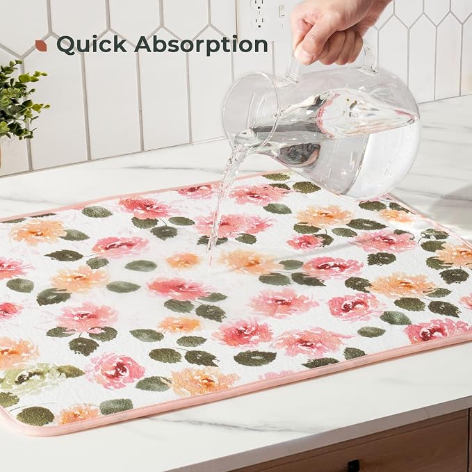 FRESHMINT Printed Dish Drying Mats - Image 4