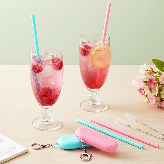 2 Set Travel Straws Reusable - Image 6